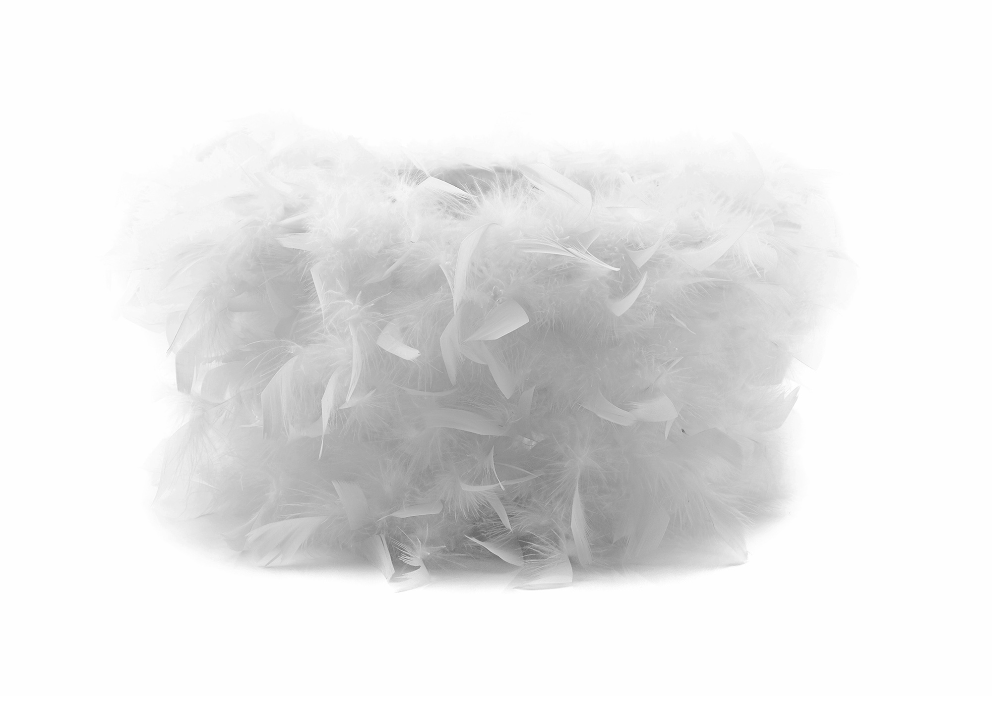 ILS10622  Arqus 33cm Feather Shade White